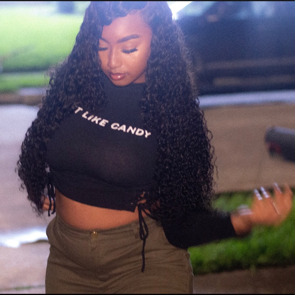“Sweet Like Candy” Fashion Nova Crop Shirt